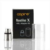 Aspire Nautilus X Replacement Glass + Adapter Kit (Clear 4mL)